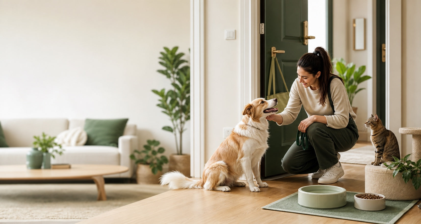 Dublin home pet care visit