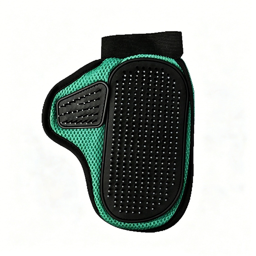 Olijfgroene verzorgingshandschoen